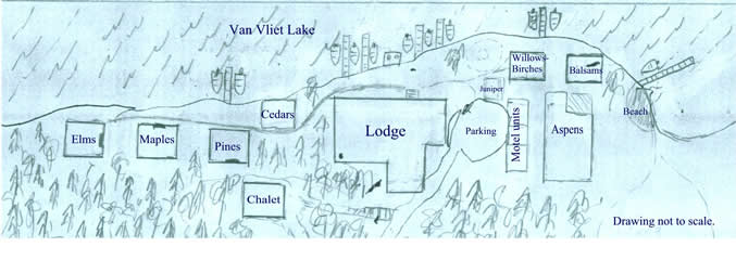 layout of cabins